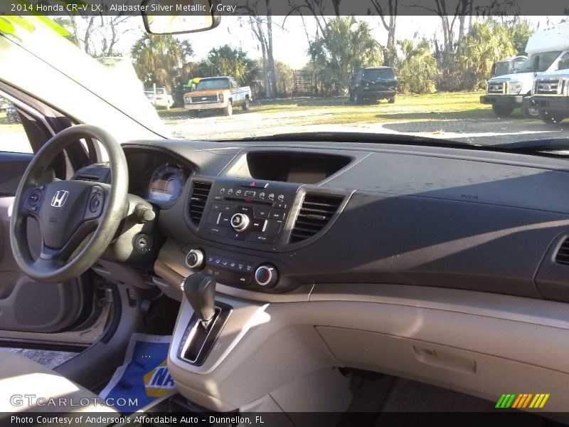 Alabaster Silver Metallic / Gray 2014 Honda CR-V LX