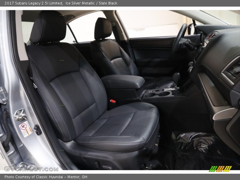 Ice Silver Metallic / Slate Black 2017 Subaru Legacy 2.5i Limited