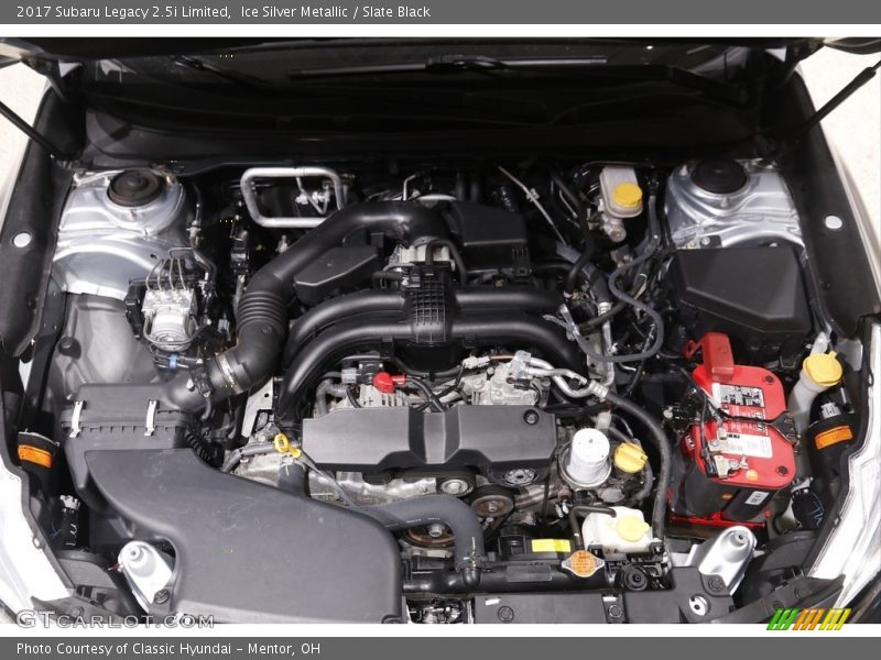 Ice Silver Metallic / Slate Black 2017 Subaru Legacy 2.5i Limited