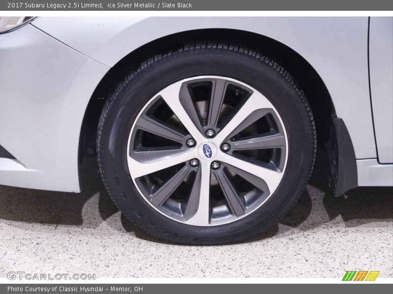 Ice Silver Metallic / Slate Black 2017 Subaru Legacy 2.5i Limited
