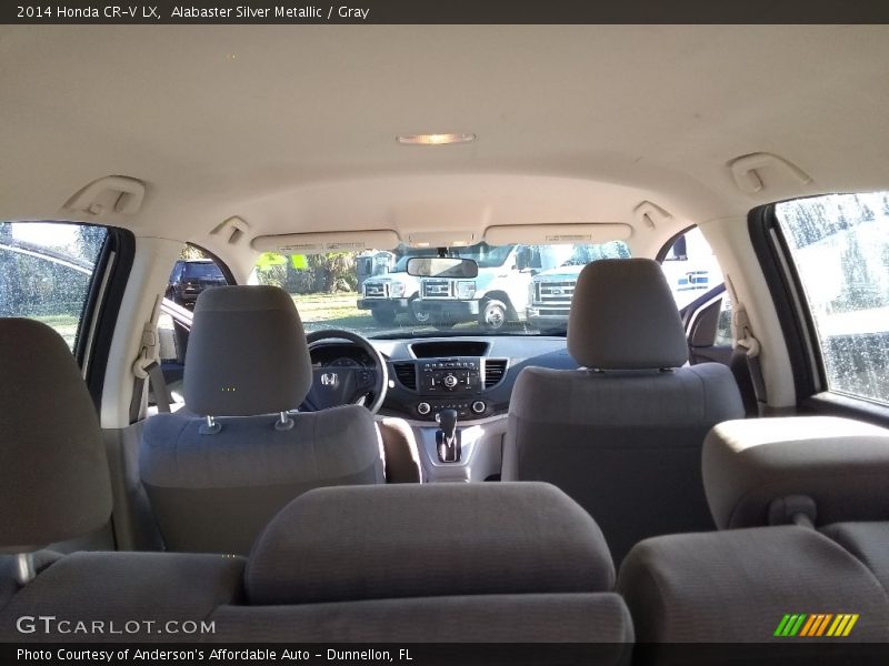 Alabaster Silver Metallic / Gray 2014 Honda CR-V LX