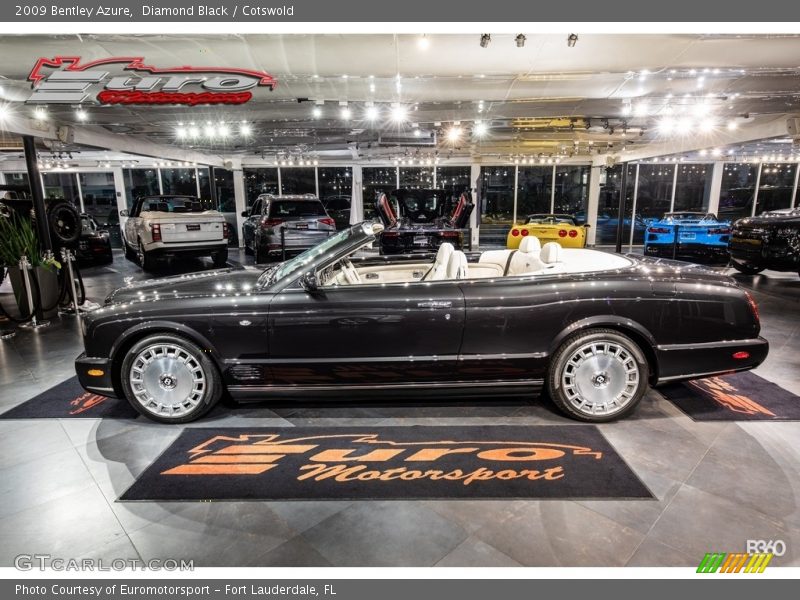 Diamond Black / Cotswold 2009 Bentley Azure