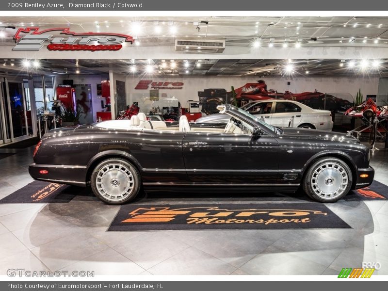 Diamond Black / Cotswold 2009 Bentley Azure
