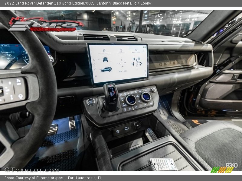 Santorini Black Metallic / Ebony 2022 Land Rover Defender 110 Bond Edition/007