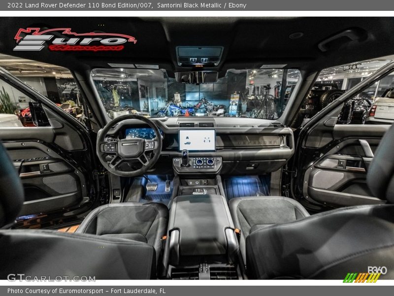 Front Seat of 2022 Defender 110 Bond Edition/007