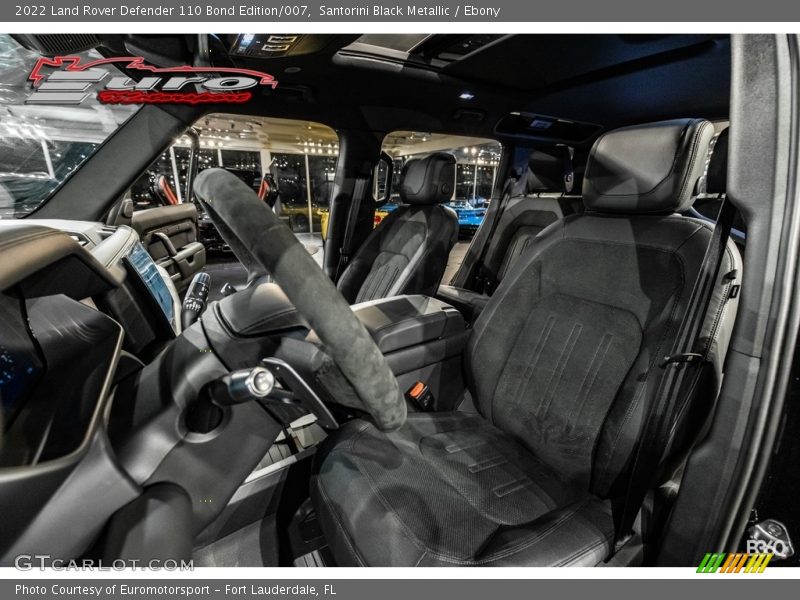 Santorini Black Metallic / Ebony 2022 Land Rover Defender 110 Bond Edition/007