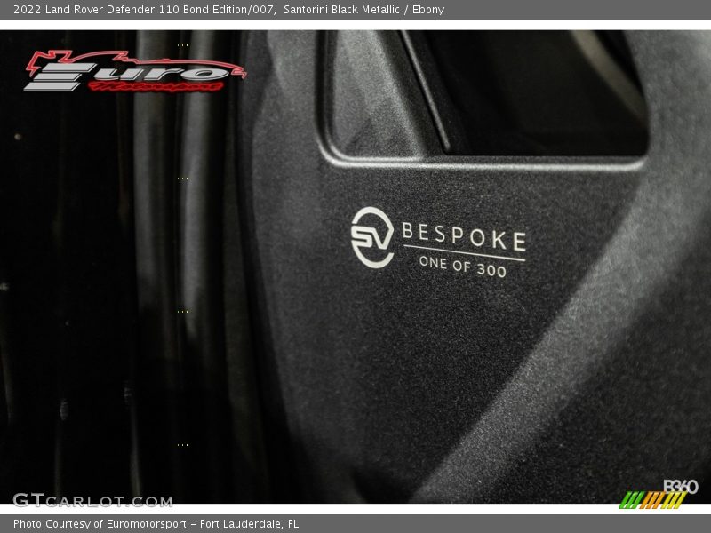  2022 Defender 110 Bond Edition/007 Logo