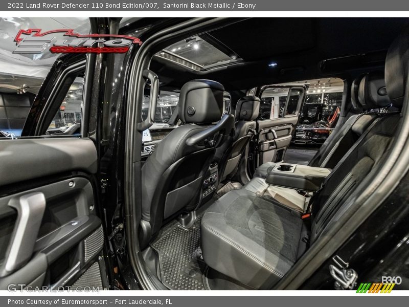 Rear Seat of 2022 Defender 110 Bond Edition/007