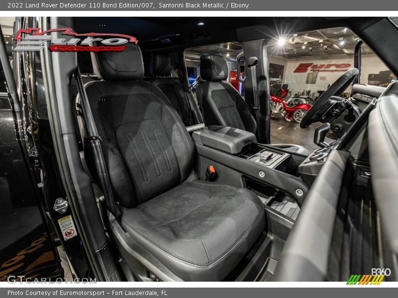 Front Seat of 2022 Defender 110 Bond Edition/007