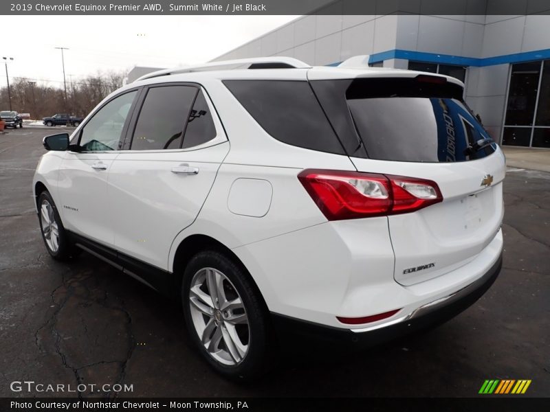 Summit White / Jet Black 2019 Chevrolet Equinox Premier AWD