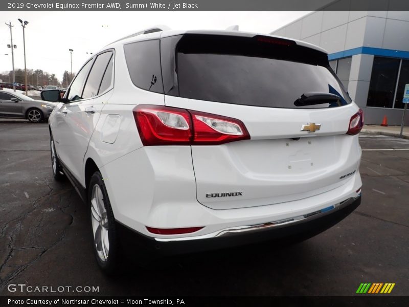 Summit White / Jet Black 2019 Chevrolet Equinox Premier AWD