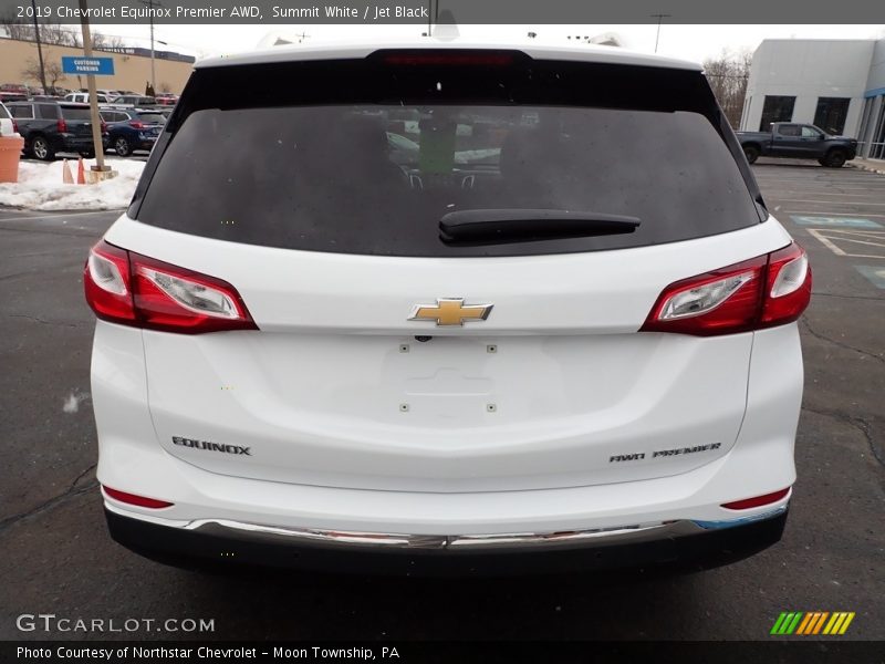 Summit White / Jet Black 2019 Chevrolet Equinox Premier AWD