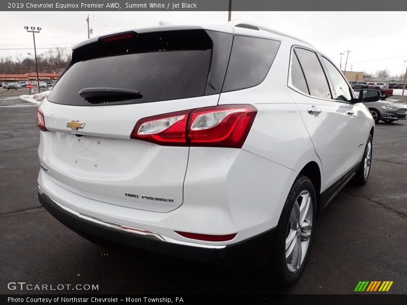 Summit White / Jet Black 2019 Chevrolet Equinox Premier AWD