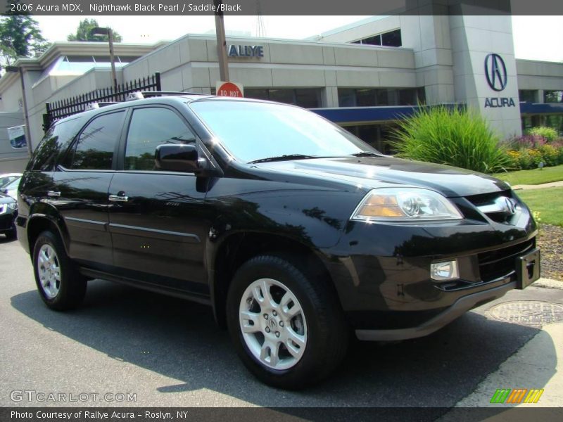 Nighthawk Black Pearl / Saddle/Black 2006 Acura MDX