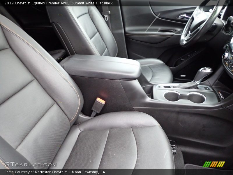 Summit White / Jet Black 2019 Chevrolet Equinox Premier AWD