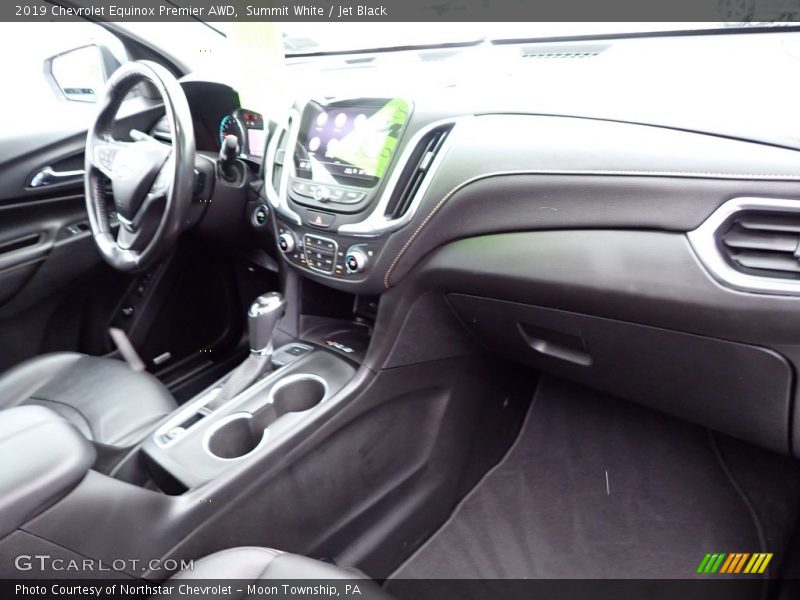 Summit White / Jet Black 2019 Chevrolet Equinox Premier AWD