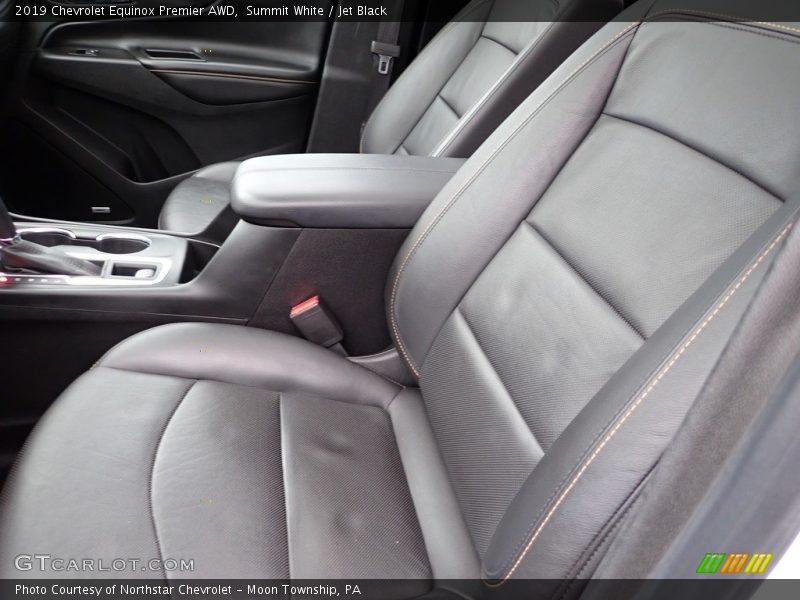 Summit White / Jet Black 2019 Chevrolet Equinox Premier AWD