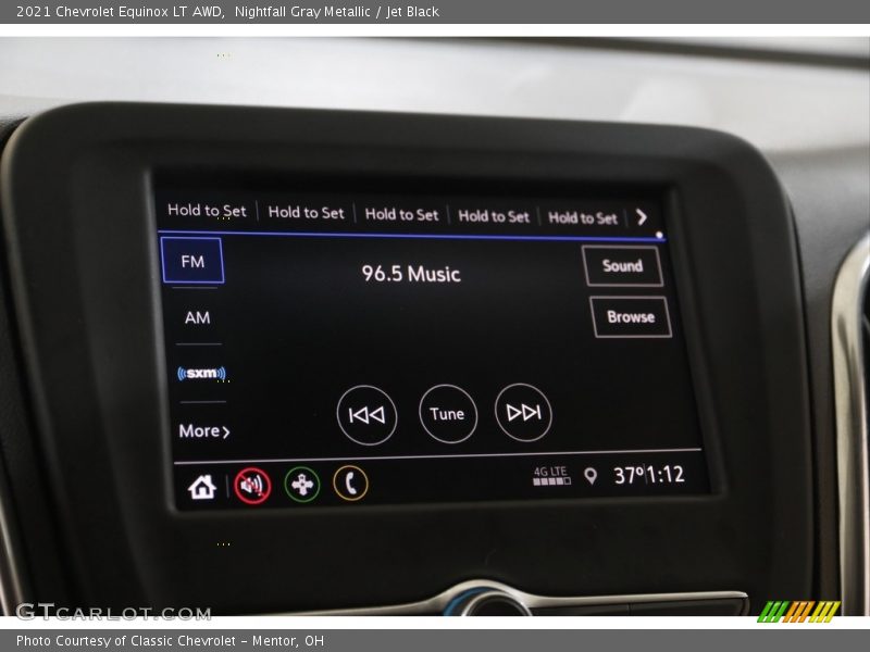 Nightfall Gray Metallic / Jet Black 2021 Chevrolet Equinox LT AWD