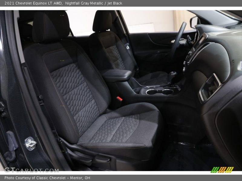 Nightfall Gray Metallic / Jet Black 2021 Chevrolet Equinox LT AWD