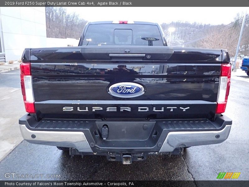 Agate Black / Black 2019 Ford F250 Super Duty Lariat Crew Cab 4x4