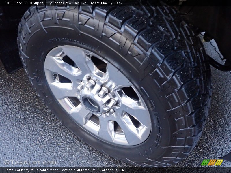 Agate Black / Black 2019 Ford F250 Super Duty Lariat Crew Cab 4x4