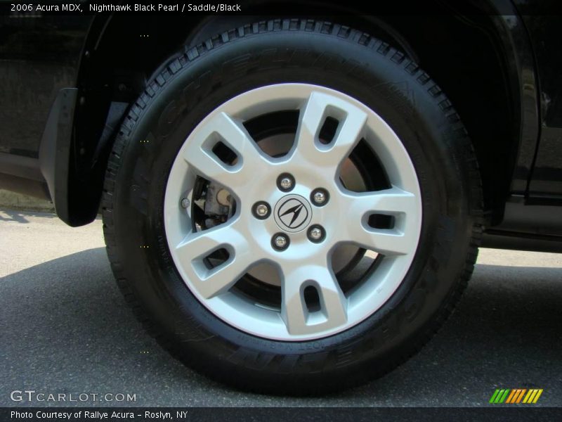 Nighthawk Black Pearl / Saddle/Black 2006 Acura MDX