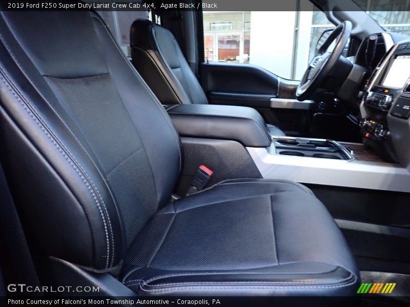 Agate Black / Black 2019 Ford F250 Super Duty Lariat Crew Cab 4x4