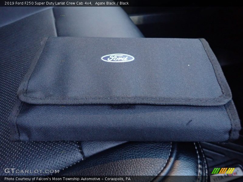 Agate Black / Black 2019 Ford F250 Super Duty Lariat Crew Cab 4x4