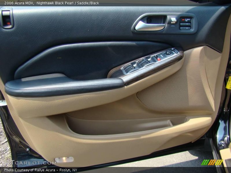 Nighthawk Black Pearl / Saddle/Black 2006 Acura MDX