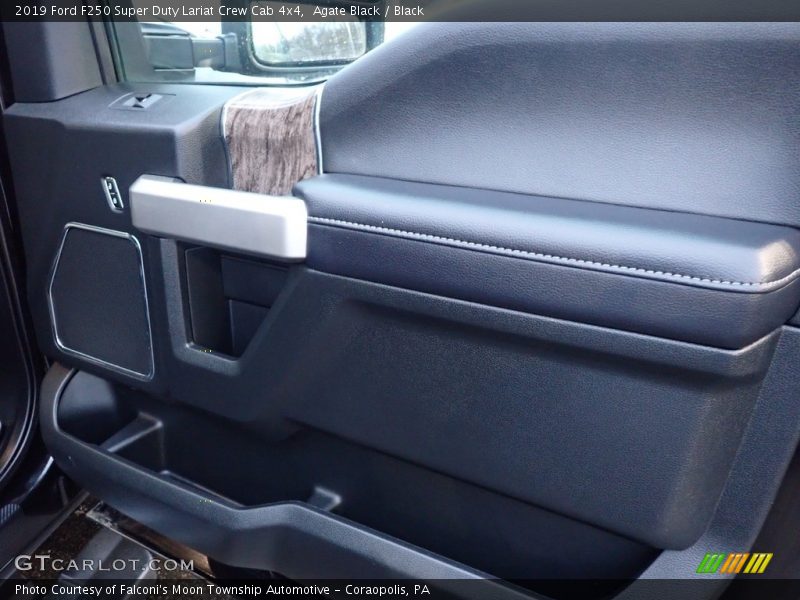 Agate Black / Black 2019 Ford F250 Super Duty Lariat Crew Cab 4x4