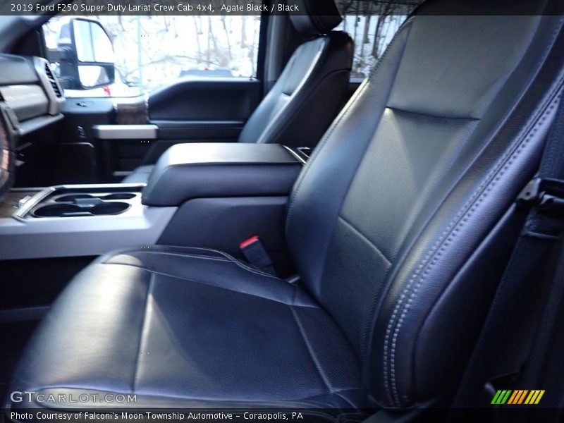 Agate Black / Black 2019 Ford F250 Super Duty Lariat Crew Cab 4x4