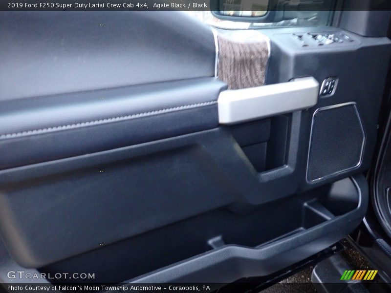 Agate Black / Black 2019 Ford F250 Super Duty Lariat Crew Cab 4x4