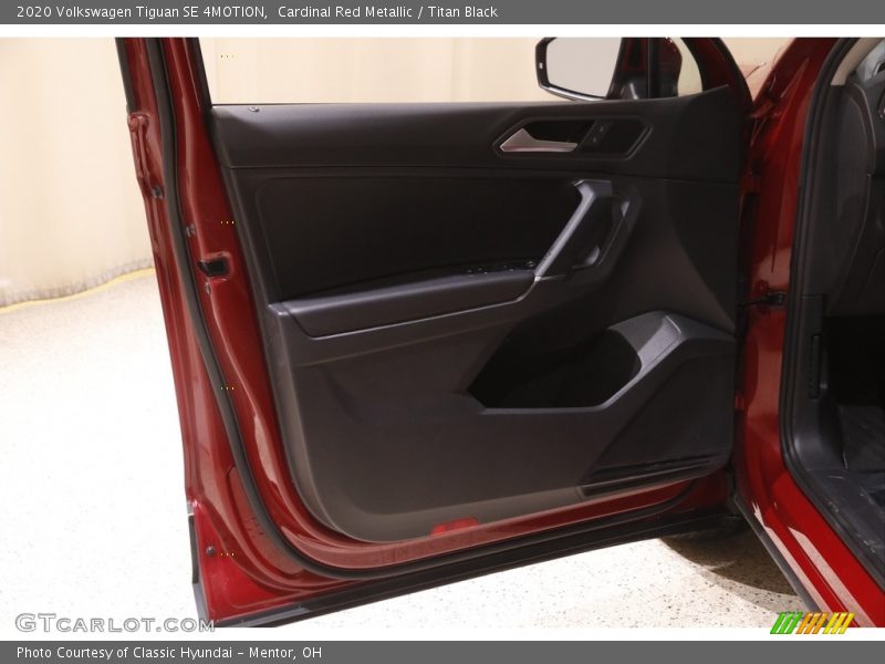 Cardinal Red Metallic / Titan Black 2020 Volkswagen Tiguan SE 4MOTION