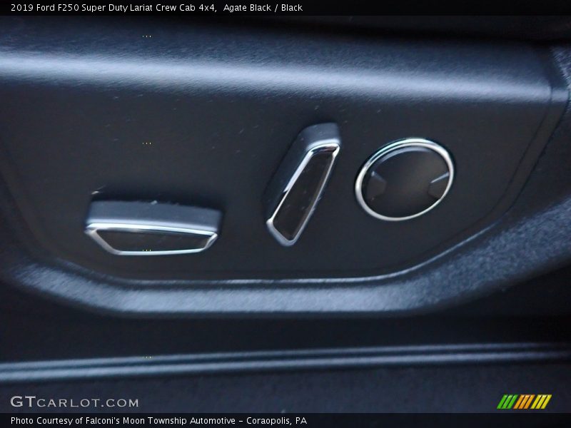 Agate Black / Black 2019 Ford F250 Super Duty Lariat Crew Cab 4x4