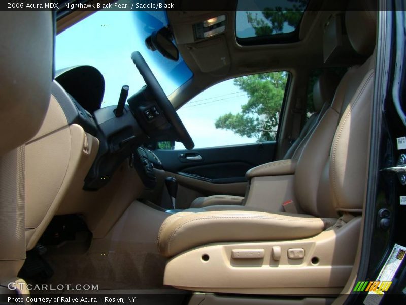 Nighthawk Black Pearl / Saddle/Black 2006 Acura MDX
