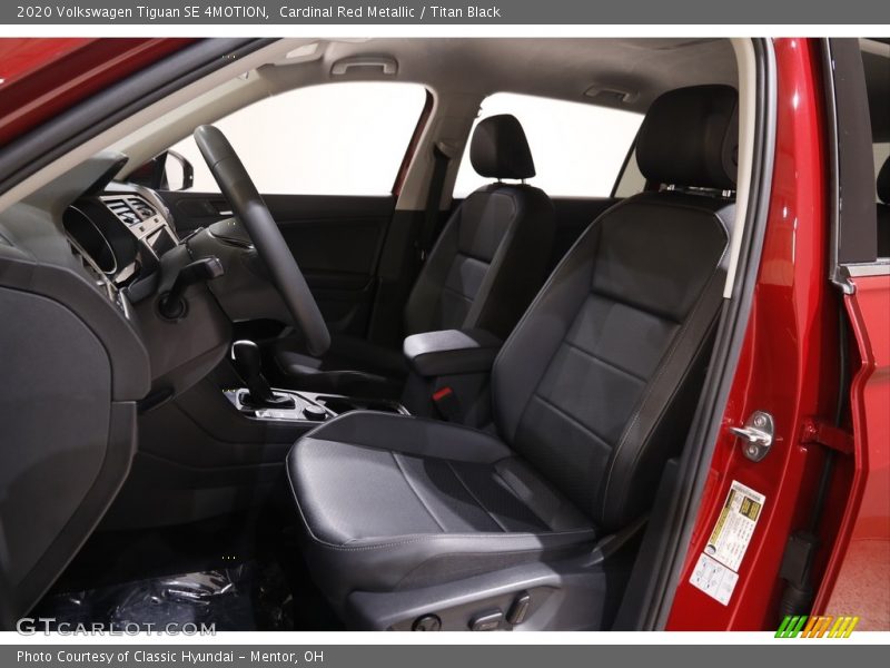 Cardinal Red Metallic / Titan Black 2020 Volkswagen Tiguan SE 4MOTION
