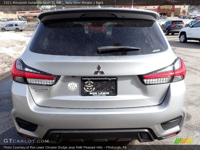 Alloy Silver Metallic / Black 2021 Mitsubishi Outlander Sport ES AWC