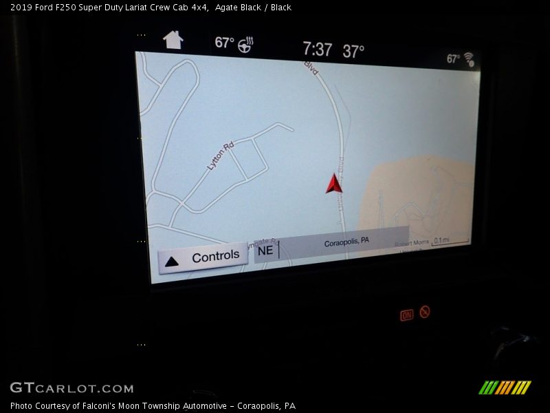 Agate Black / Black 2019 Ford F250 Super Duty Lariat Crew Cab 4x4