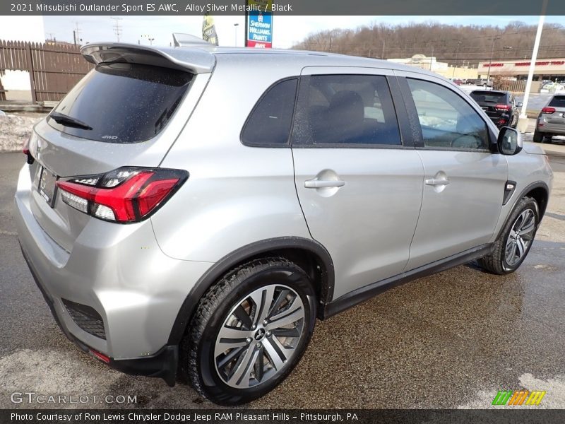 Alloy Silver Metallic / Black 2021 Mitsubishi Outlander Sport ES AWC