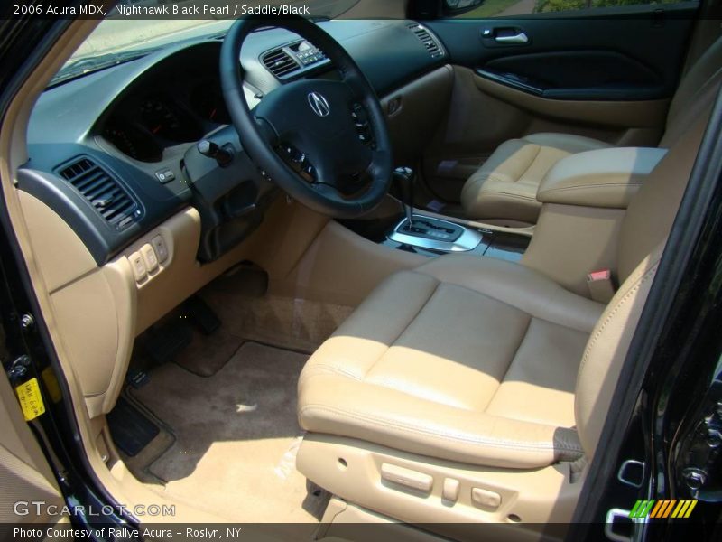 Nighthawk Black Pearl / Saddle/Black 2006 Acura MDX