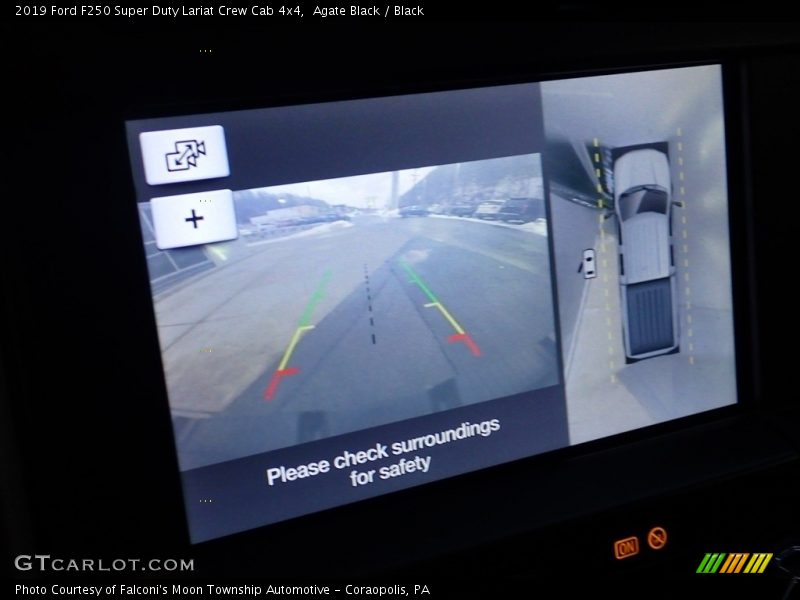 Agate Black / Black 2019 Ford F250 Super Duty Lariat Crew Cab 4x4