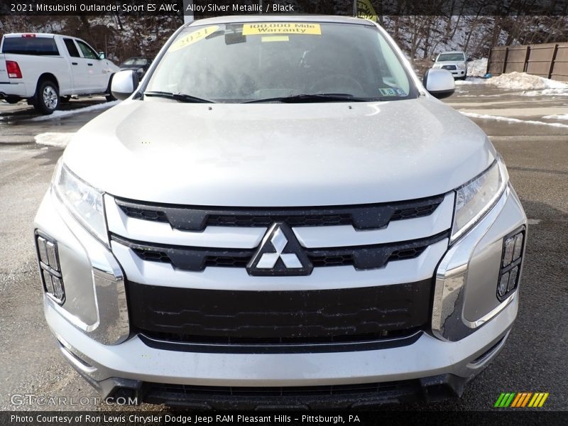 Alloy Silver Metallic / Black 2021 Mitsubishi Outlander Sport ES AWC
