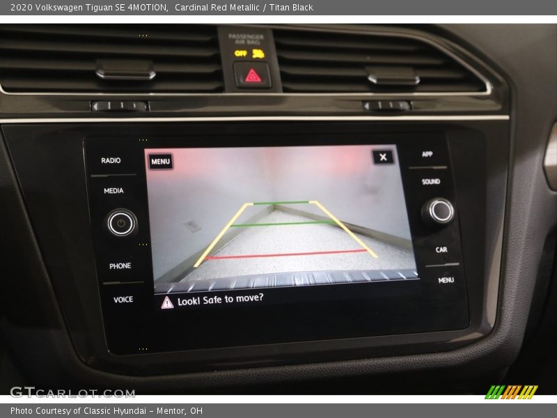 Cardinal Red Metallic / Titan Black 2020 Volkswagen Tiguan SE 4MOTION