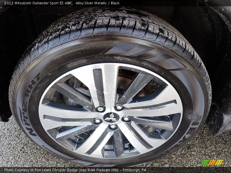 Alloy Silver Metallic / Black 2021 Mitsubishi Outlander Sport ES AWC