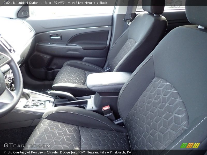 Alloy Silver Metallic / Black 2021 Mitsubishi Outlander Sport ES AWC