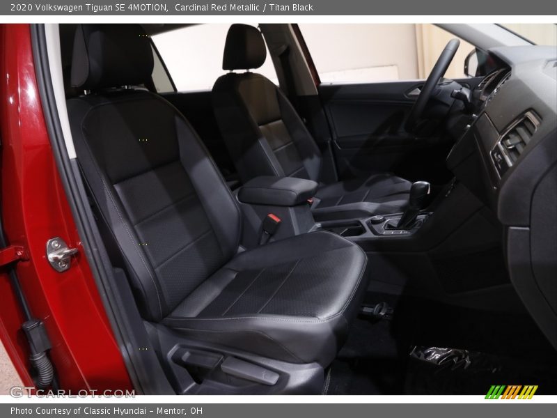 Cardinal Red Metallic / Titan Black 2020 Volkswagen Tiguan SE 4MOTION