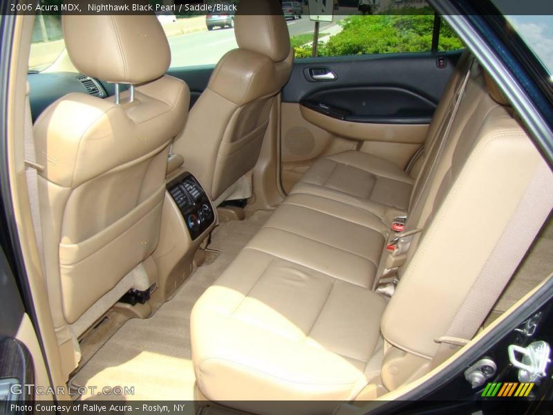 Nighthawk Black Pearl / Saddle/Black 2006 Acura MDX