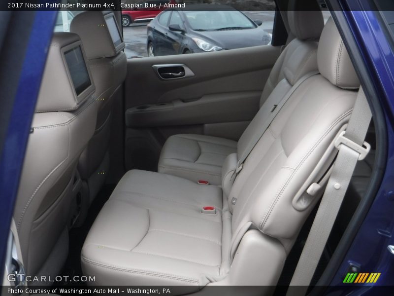 Caspian Blue / Almond 2017 Nissan Pathfinder Platinum 4x4