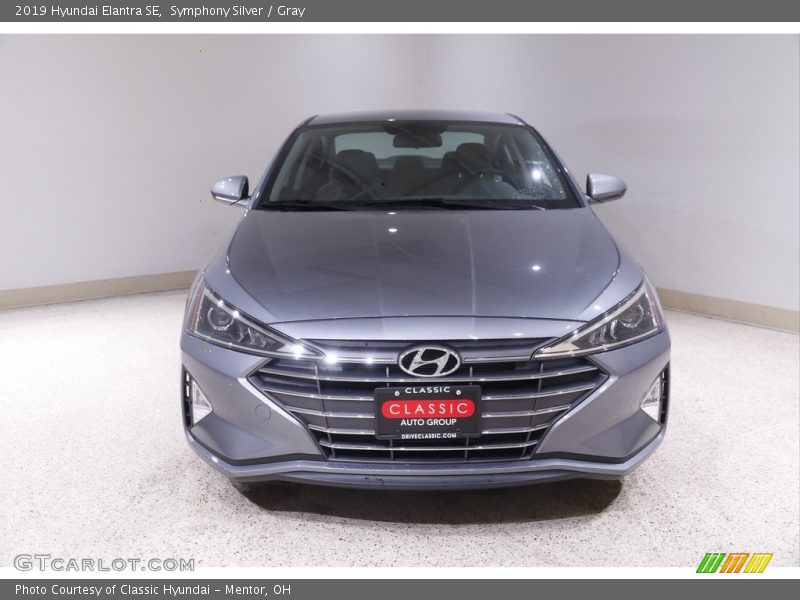 Symphony Silver / Gray 2019 Hyundai Elantra SE