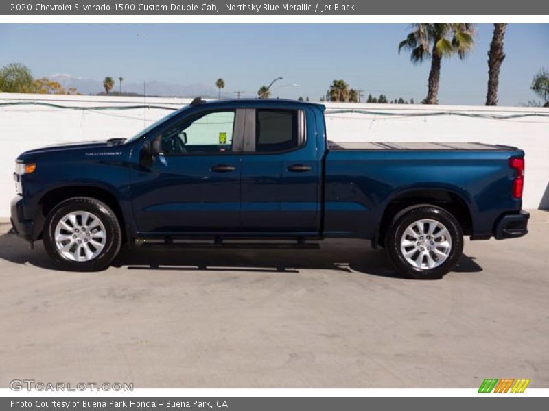  2020 Silverado 1500 Custom Double Cab Northsky Blue Metallic